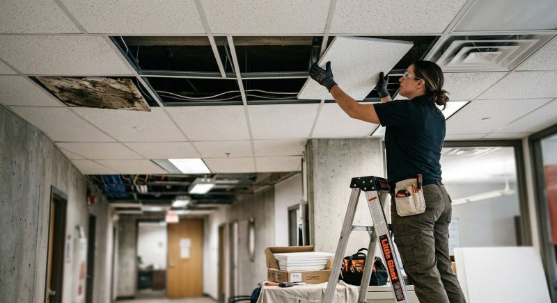 Drop Ceiling Repair in Boulder, CO
