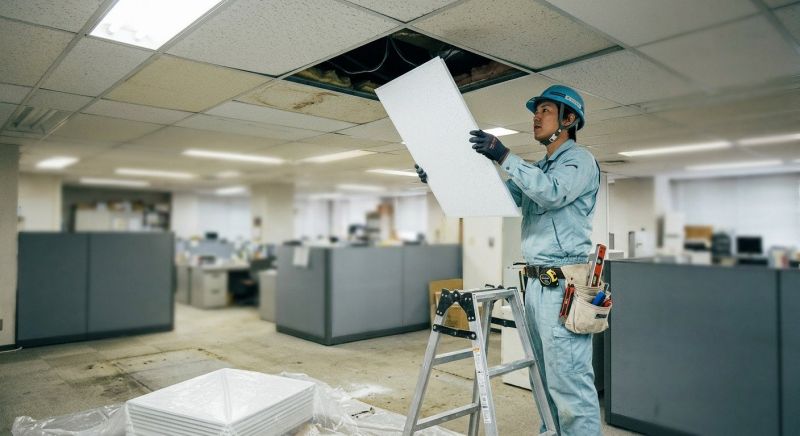 Grid Ceiling Repair in Longmont, CO