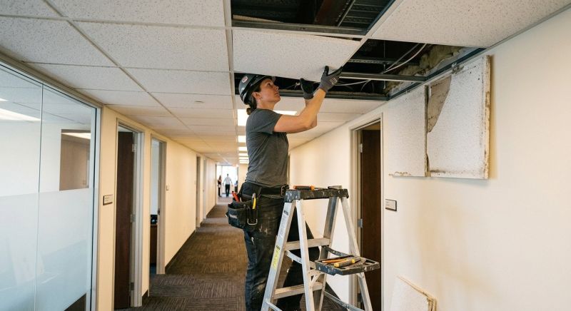 Suspended Ceiling Repair in Arvada, CO